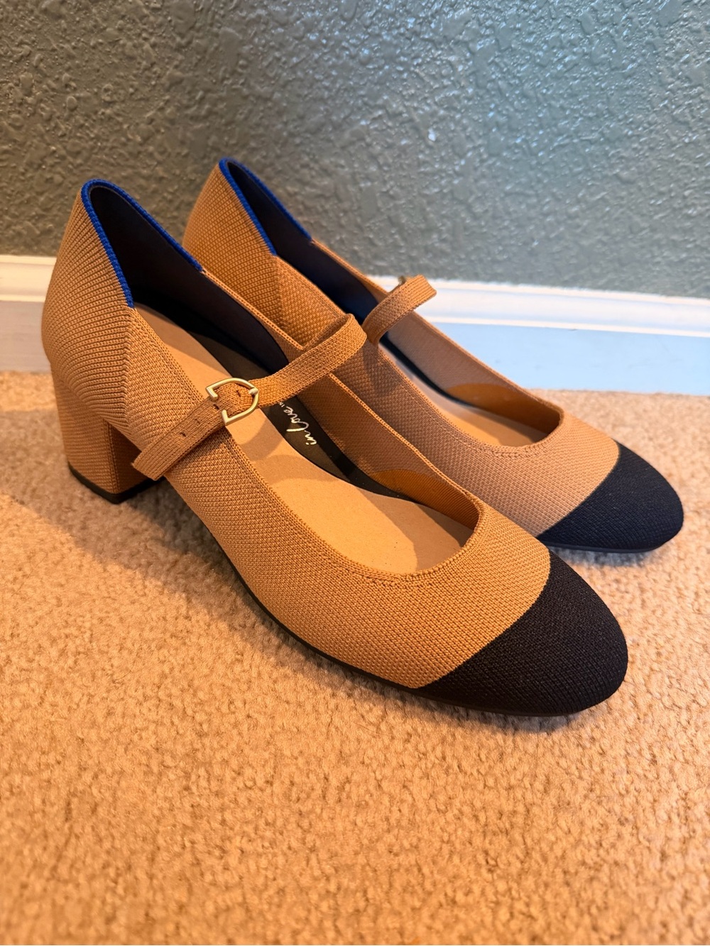 Rothy’s The Mary Jane Wren Cap Toe Heel NEW - Picture 6 of 15